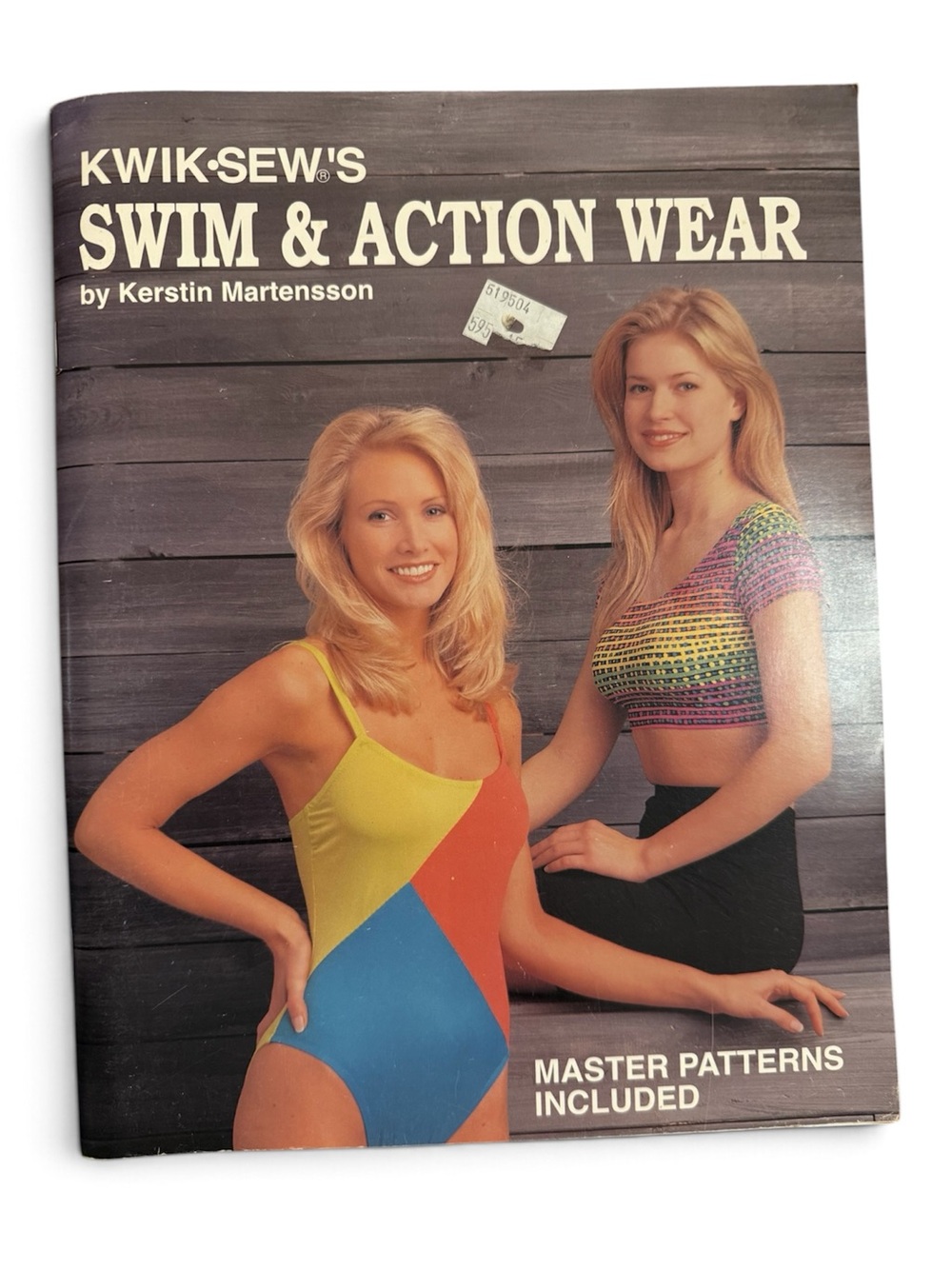 Vintage Kwik Sew’s Swim & Action Wear Uncut Master Pattern Out Of Print